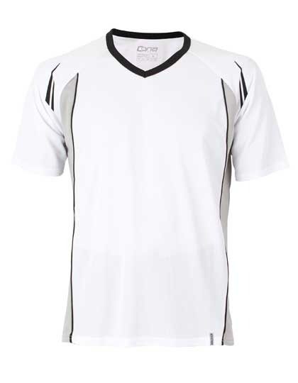 Club Tech Tee – CONA SPORTS in White/Black