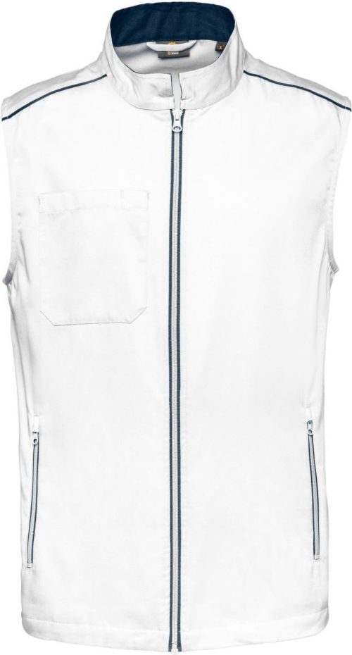 Herren Bodywarmer "Day-to-Day" WK 6148 – WK in White/Navy