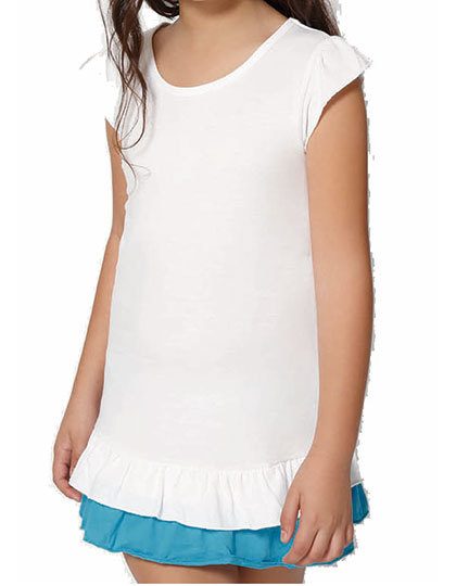 Kids´ Vest Sandy – Nath in White/Turquoise