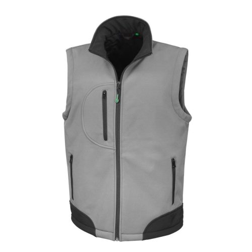 3-Lagen Softshell Bodywarmer R 123X – Result in Workguard Grey