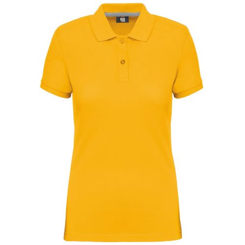 Schweres Damen Workwear Piqué Polo WK 275 – WK in Yellow