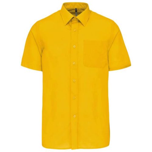 Ace - Short-Sleeved Shirt – Kariban in Yellow