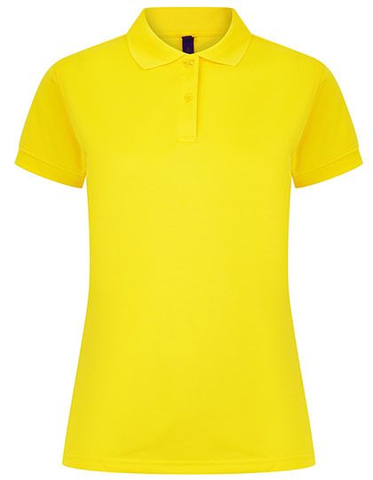 Ladies´ Coolplus® Wicking Polo Shirt – Henbury in Yellow