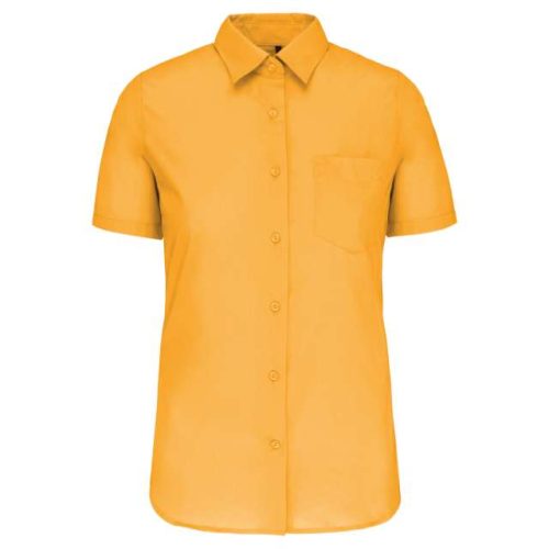Judith - Ladies' Short-Sleeved Shirt – Kariban in Yellow