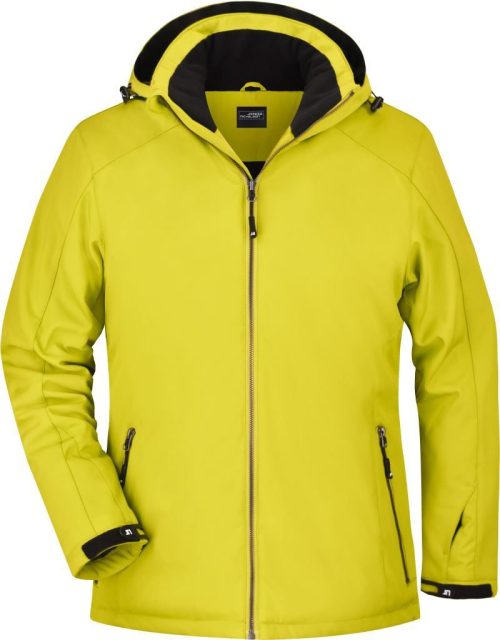 Damen 3-Lagen Wintersport Softshell Jacke JN 1053 – Daiber in Yellow