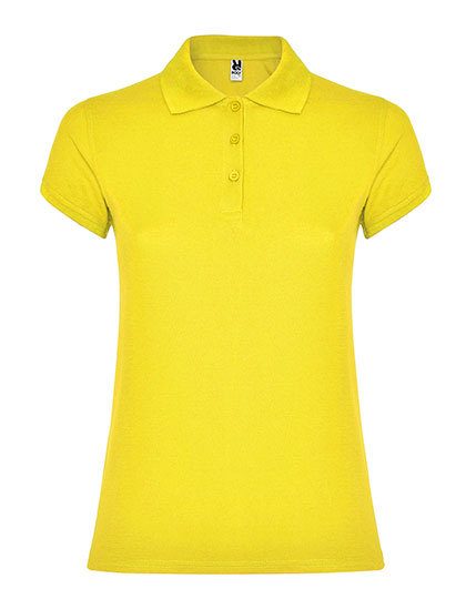 Women´s Star Poloshirt – Roly in Yellow 03