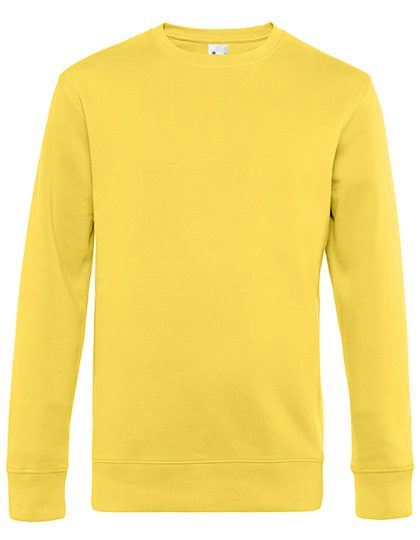 KING Crew Neck Sweat_° – B&C BE INSPIRED in Yellow Fizz