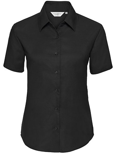 Ladies' Short Sleeve Tailored Oxford Shirt