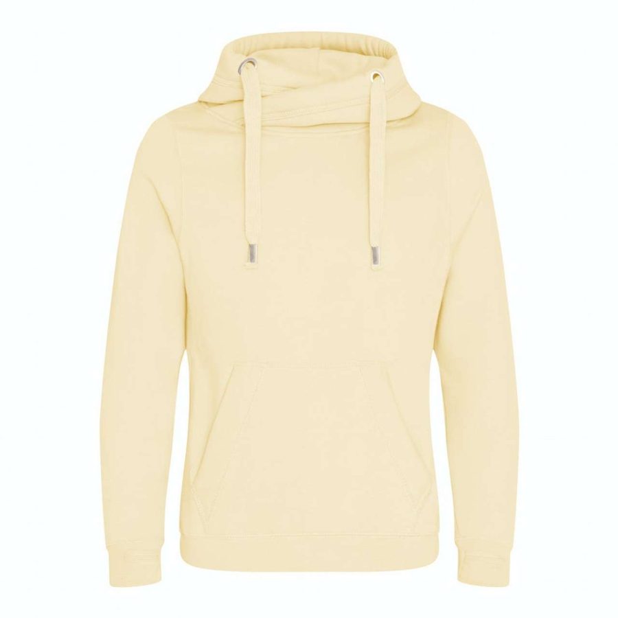 Cross Neck Hoodie
